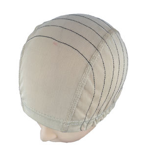 All'ingrosso tappo per la fabbricazione di parrucche 4*4 portatile all'ingrosso Private Label elasticizzato chiusura fascia frontale parrucca calza - Product Image 4