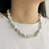 Nouvelle Tendance Mode Vintage Pierres Précieuses Naturelles Turquoise Amy Rose Quartz Pierre Œil de Chat Plaqué Or Lettres Chaînes Faites à la Main Cadeau