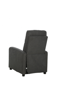 أريكة استرخاء حديثة بمقعد واحد من قماش الكتان طراز SX-81306B مع ميزات قابلة للتمديد وإطار معدني لغرفة المعيشة - Product Image 6