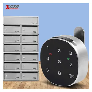 Black Digital Electronic Smart Cabinet Lock Password Keypad Smart Lock Lock