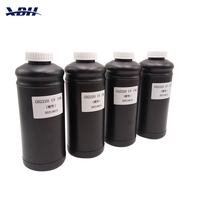 Tinta XBH UV untuk Mesin Cetak Label (I3200/Xp600/Tx800) 1L/Botol Pengeringan Cepat Harga Terbaik