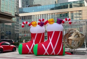 <span class=keywords><strong>2025</strong></span> giáng sinh vớ <span class=keywords><strong>Inflatable</strong></span> khổng lồ thả bóng với quà tặng điền cho quảng cáo/trang trí - Product Image 4