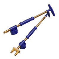 Semprotan Teleskopik Manual Single & Double Pull Rod Pompa Udara Tekanan Tinggi Kepala Semprot Botol Air Multifungsi untuk Berkebun