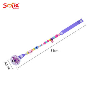Clip <span class=keywords><strong>personnalisé</strong></span> sans BPA pour bébé, nouveau-né, porte-sucette, lion en silicone, clips de dessin animé, pour garçon ou fille, nouveauté 2025 - Product Image 2