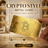 Carte bancaire en métal platine de qualité supérieure, carte Visa en acier avec fente pour puce et bande magnétique pour personnalisation DIY de cartes bancaires professionnelles