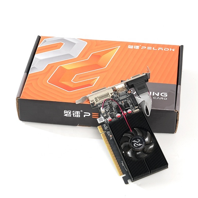 Geforce GT610 2GB GDDR3 Graphics Card Cheap Video Card GT610 Single Fan VGA Card Graphics Card for Desktop Video Card