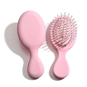 Cepillos para el Cabello de Venta Caliente: Cepillos de Plástico Personalizados con Cojín, Cepillos de Pala Coloridos con Purpurina - Product Image 1