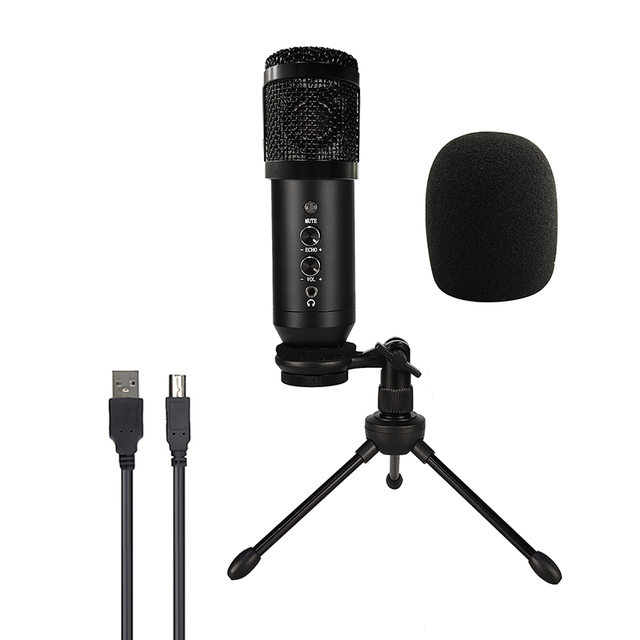 BM800 USB Microphone Live Streaming Podcast Mic Bm-800 Professional Desktop Record Condenser Micfone Music Gaming Microphone