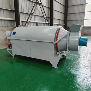 Séchoir à tube à tambour professionnel en acier inoxydable Séchoir rotatif à flux d'air chaud pour feuille de thé et riz au <span class=keywords><strong>bois</strong></span> automatique - Product Image 5