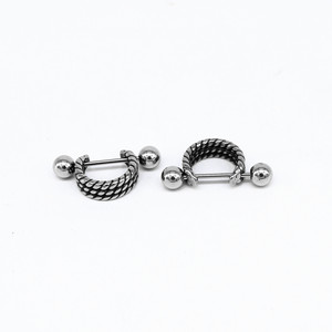 Yunnique Geometric Stainless Steel Hoop Earrings Open Circle Fashion Jewelry for Women Men Guangzhou - Product Image 5