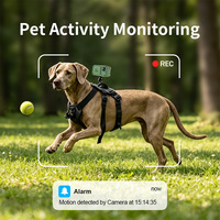 Goobsafe 2026 Cámara de Localización para Mascotas 4G, Rastreador Antipérdida con GPS, con Alarma de Posición en Tiempo Real