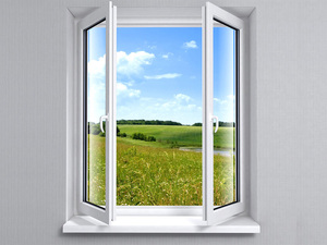 Tùy chỉnh kích thước cửa sổ uPVC trắng hiện đại cố định giải pháp tổng thể phong cách mở cho thiết kế chống gió trong khách sạn & biệt thự - Product Image 5