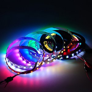 Dải Đèn <span class=keywords><strong>LED</strong></span> RGB Dải Đèn Thông Minh WS2812 UCS1903 Pixel Địa Chỉ Dải Đèn <span class=keywords><strong>LED</strong></span> Kỹ Thuật Số RGB - Product Image 2