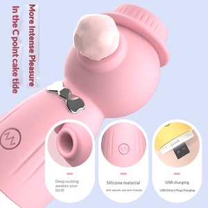 Vibrateur pour femmes, suceur de clitoris, <span class=keywords><strong>massage</strong></span> du point G et fonction de léchage, jouet sexuel - Product Image 1