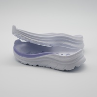 Semelle extérieure EVA toutes tailles 21-41, entièrement blanche, pour baskets décontractées, du tout-petit à l'adulte, semelle injectée