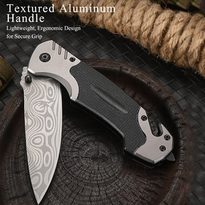 Dao bỏ túi cho nam giới, lưỡi dao sắc bén chống trượt xử lý dao gấp túi, dao EDC để săn bắn cắm trại câu cá ngoài trời đi bộ đường dài - Product Image 5