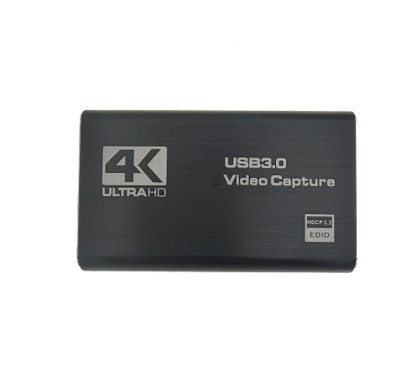 New USB3.0 Video Capture Card OBS Recorder 4K60 Converter 30hz Supports Mic for PC Camera Projector Capture Card