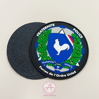 Patchs PVC 2D personnalisés AoSheng, caoutchouc personnalisé pour la personnalisation des vêtements, caoutchouc souple pour les vêtements