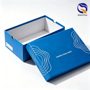 Cajas de Zapatos Personalizadas de Cartón Rígido Corrugado con Impresión a Color de Alta Gama, Laminación Mate y Logotipo - Product Image 2