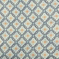 Tissu en microfibre italienne tissé croisé imprimé numériquement à motif floral pour robes, rideaux, literie - Filles