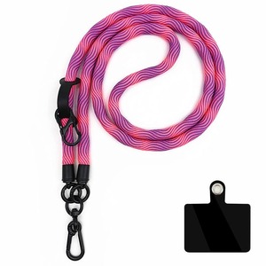 Adjustable Phone Crossbody Lanyard 7mm Multifunction Mobile Phone Strap Safety Rope Key Chain Custom Logo - Product Image 1