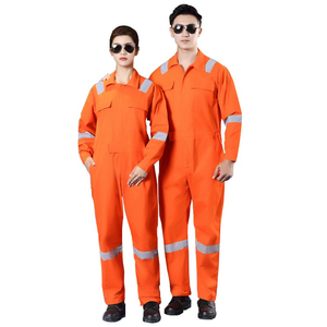 Combinaisons de travail en polyester et coton personnalisables en gros pour les travailleurs, les ingénieurs en construction et en mécanique - Product Image 3