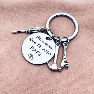 Father's Day Key Ring <strong>Sweet</strong> Key Chains DIY Jewelry <strong>Gifts</strong> - Product Image 3