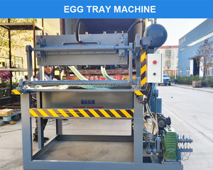 Máquina para fabricar bandejas de huevos de pulpa de papel de 1000 piezas/h, de 1 cara, semirrotativa, con el diseño más reciente, para pequeños negocios, 2026 Sun Dry - Product Image 2