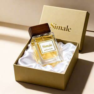 Elegante e Raffinato Design Popolare di Flacone Quadrato in Vetro per Profumo con Spruzzatore, Sigillatura e Confezione per <span class=keywords><strong>Tutti</strong></span> - Product Image 2