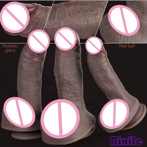 Dildo réaliste de grande taille avec ventouse puissante pour hommes et femmes, jouets sexuels pour adultes, stimulation du point G et anale. - Product Image 4