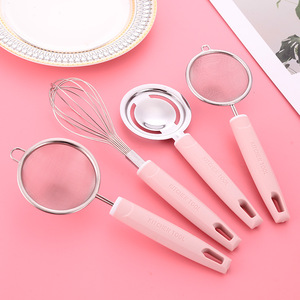 Cuisine en acier inoxydable gadgets divers Outils de cuisson Passoire séparateur de blanc d'oeuf Batteur à oeufs Couteau d'office - Product Image 4