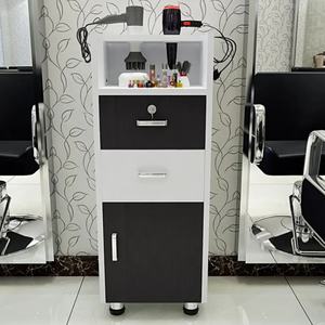 Wholesale Price Modern Metal Frame Hair Layer Cart With Dryer Holders <b>Beauty</b> Barber Salon <b>Trolley</b> - Product Image 5