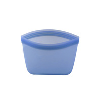 Sac de rangement en silicone de qualité alimentaire Pochette d'emballage alimentaire réutilisable personnalisée sans BPA pour la cuisine Caractéristiques de compression