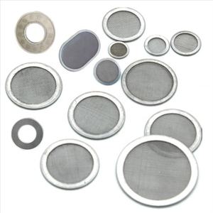 Cakram Filter Diameter 10mm, Disk Filter baja tahan karat bulat 5 10 20 50 100 200 500 Um mikron 316 316L - Product Image 3