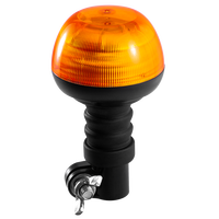 Feu de signalisation LED ECE R65 R10 36W 12V 24V, flexible à fixation par broche, balise d'avertissement d'urgence clignotante pour tracteur et excavatrice lourde
