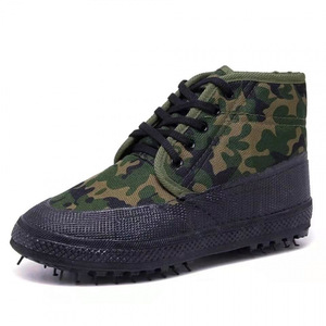 Bottes de neige camouflage pour hommes, bout rond, antidérapantes, résistantes à l'usure, tailles 46 48 50 52, doublées de polaire et rembourrées en coton - Product Image 1