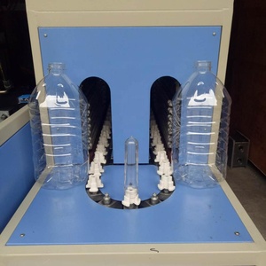 Low Cost <strong>2</strong> Cavity for 100ML-6L Oil <strong>Water</strong> <strong>Bottles</strong> Provided PET Tube for Sales Semi Automatic Pet <strong>Bottle</strong> Blowing Making Machine - Product Image 3