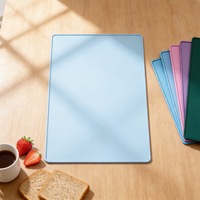 Set de table en silicone antidérapant et résistant à la chaleur, imperméable, imprimé, tendance pour la salle à manger
