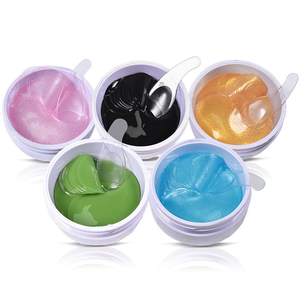 Patchs hydrogel pour les yeux en gros, marque privée OEM, pour lutter contre les <span class=keywords><strong>cernes</strong></span>, masque pour les yeux en hydrogel au collagène personnalisé - Product Image 2