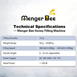 Máquina de Llenado Semiautomática con Bomba de Engranajes para Detergentes, Aceite, Pasta de Pera, Salsa de Sésamo, Miel y Líquidos Viscosos - Product Image 4