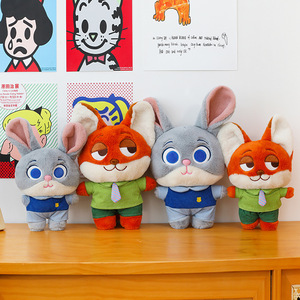 ตุ๊กตาสัตว์ซูโทเปีย จูดี้ ฟ็อกซ์ นิค กระต่าย ตุ๊กตาผ้ากำมะหยี่นั่งและยืน ตัวการ์ตูนอนิเมะ หมอนอิง - Product Image 6