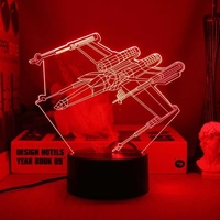 Lampe LED RGB en lévitation magnétique, lampe d'atmosphère d'astronaute, lampe de Table