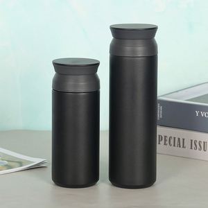 Tasse à infuseur à thé de 500 ml, style japonais, en acier inoxydable 304, avec couvercle plat et poignée, mug isotherme pour femmes, idéal pour les voyages - Product Image 1