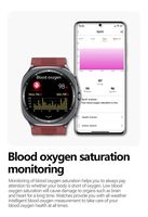 Nouvelle montre connectée Air Pump Health TK65 avec ECG, fréquence cardiaque, pression artérielle, surveillance de la température corporelle, airbag, SOS pour personnes âgées