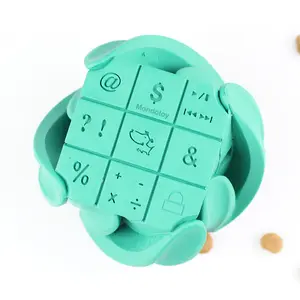 Mondotoy Rubik küp köpek çiğneme oyuncaklar dayanıklı köpek chewers