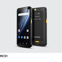 Lector RFID UHF MC51 de 6 Pulgadas, el Más Vendido, Computadora Móvil Resistente con Android 14, Escáner de Código de Barras 2D, PDA Portátil con NFC
