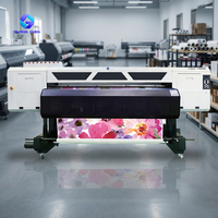 Impresora de Látex de 1.8m Latex5800H con Cabezal de Impresión Epson de Precisión, Impresora de Inyección de Tinta de Formato Ancho Rollo a Rollo para Vinilo, Película PET y Pancartas