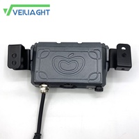 Precio de fábrica: Proyector de luz LED de 3 lentes para parrilla, luz alta/baja, lámpara frontal universal para coche, adaptación/actualización 10-30V