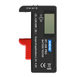 BT-168 PRO Pin Volt Tester Cho Pin Khô Máy Tính Xách Tay Pin Tester