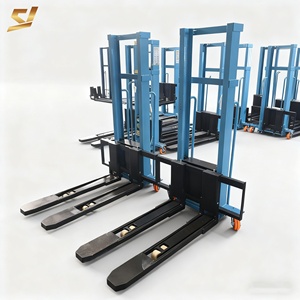 Gru a Controllo Remoto, Carrello Elevatore Elettrico Montato su Veicolo, Impilatore Portatile, Piccolo Veicolo da Trasporto 800kg - Product Image 1